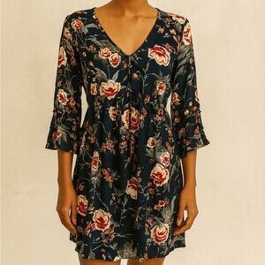 band of gypsies floral dress